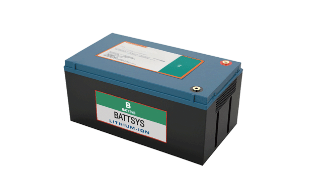 What safety precautions should be taken for lithium batteries in electric forklifts?