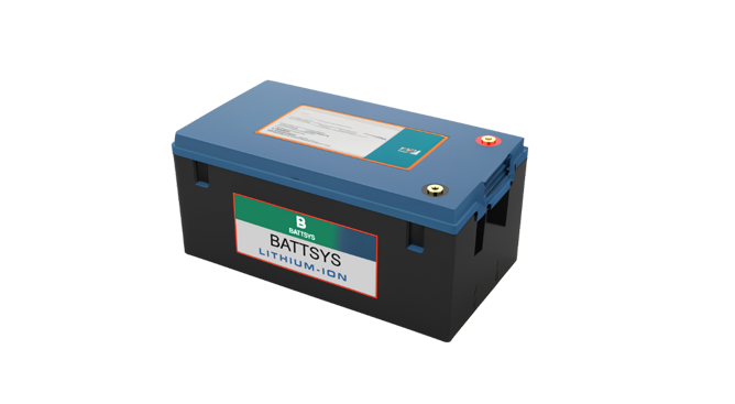 The difference between lithium batteries and lead-acid batteries.