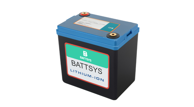 How to determine the voltage of a golf cart's lithium battery?