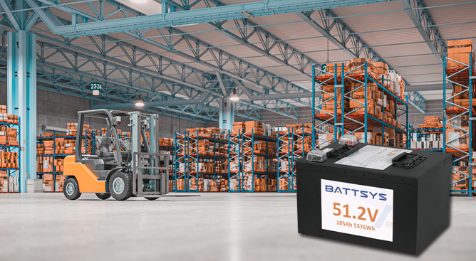 What are the advantages of forklift lithium batteries compared to lead-acid batteries?