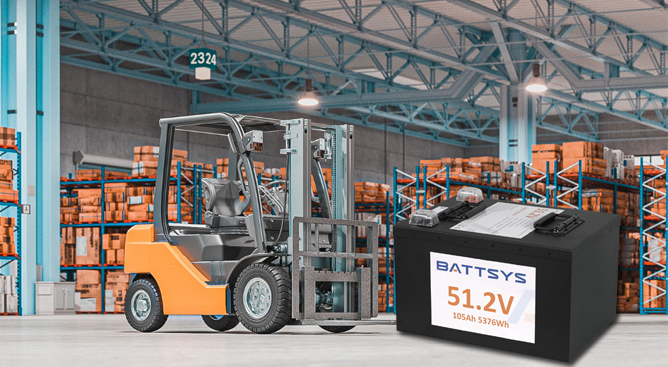 BATTSYS Forklift Battery: Enhancing Your Forklift Performance and Efficiency.