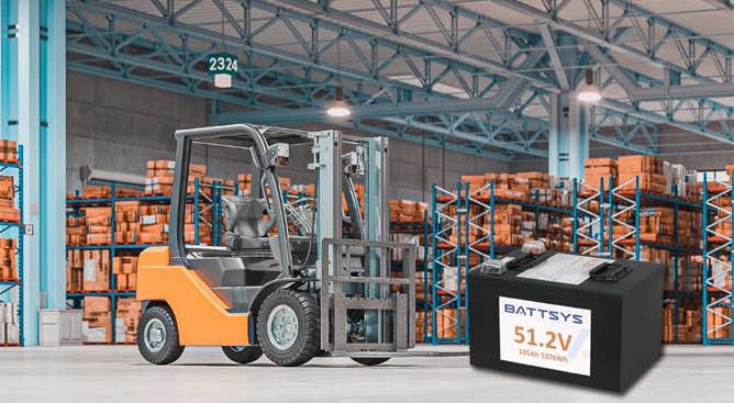 forklifts lithium batteries