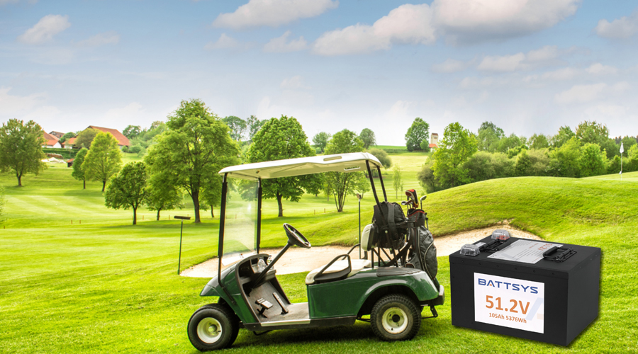 golf carts lithium batteries