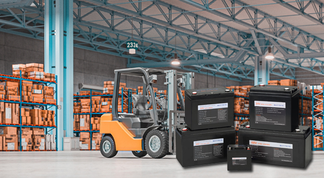 The best choice to improve forklift performance - lithium battery.