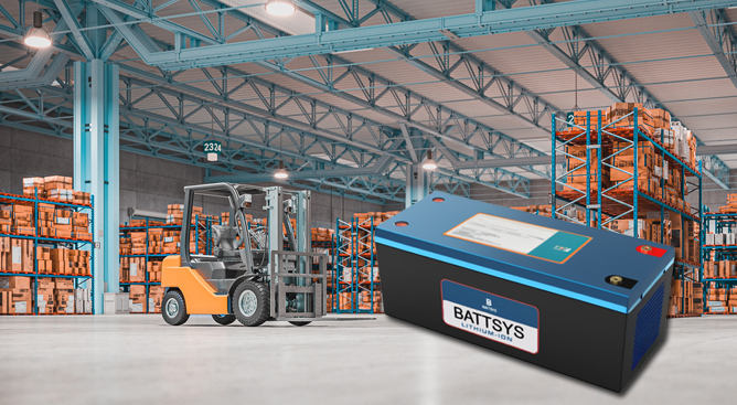 Choose the best lithium battery for your modern forklift.