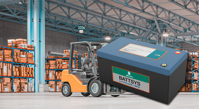 forklift lithium battery