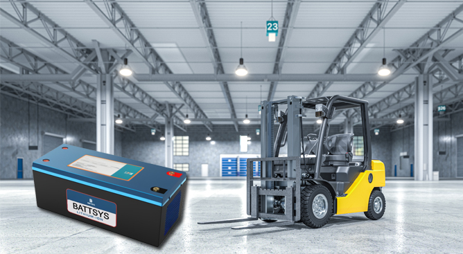 forklift lithium battery