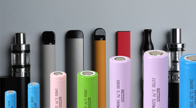 electronic cigarettes Lithium batteries