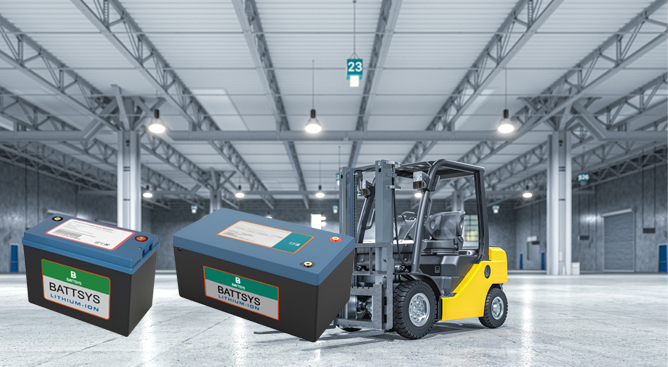 forklift lithium battery