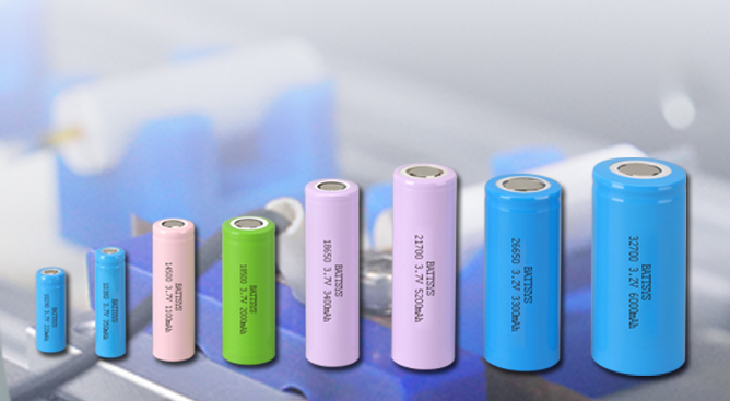 Production Process of 18650 Lithium Battery Factory Household Battery Cells.