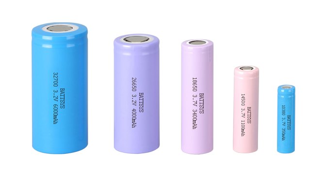 difference between 18650 and 26650 lithium batteries