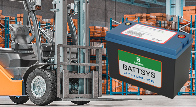 forklift lithium battery