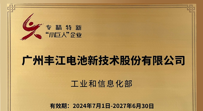 Guangzhou Battsys Co., Ltd. Awarded National 