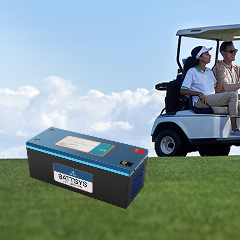 36v lithium golf cart battery pack